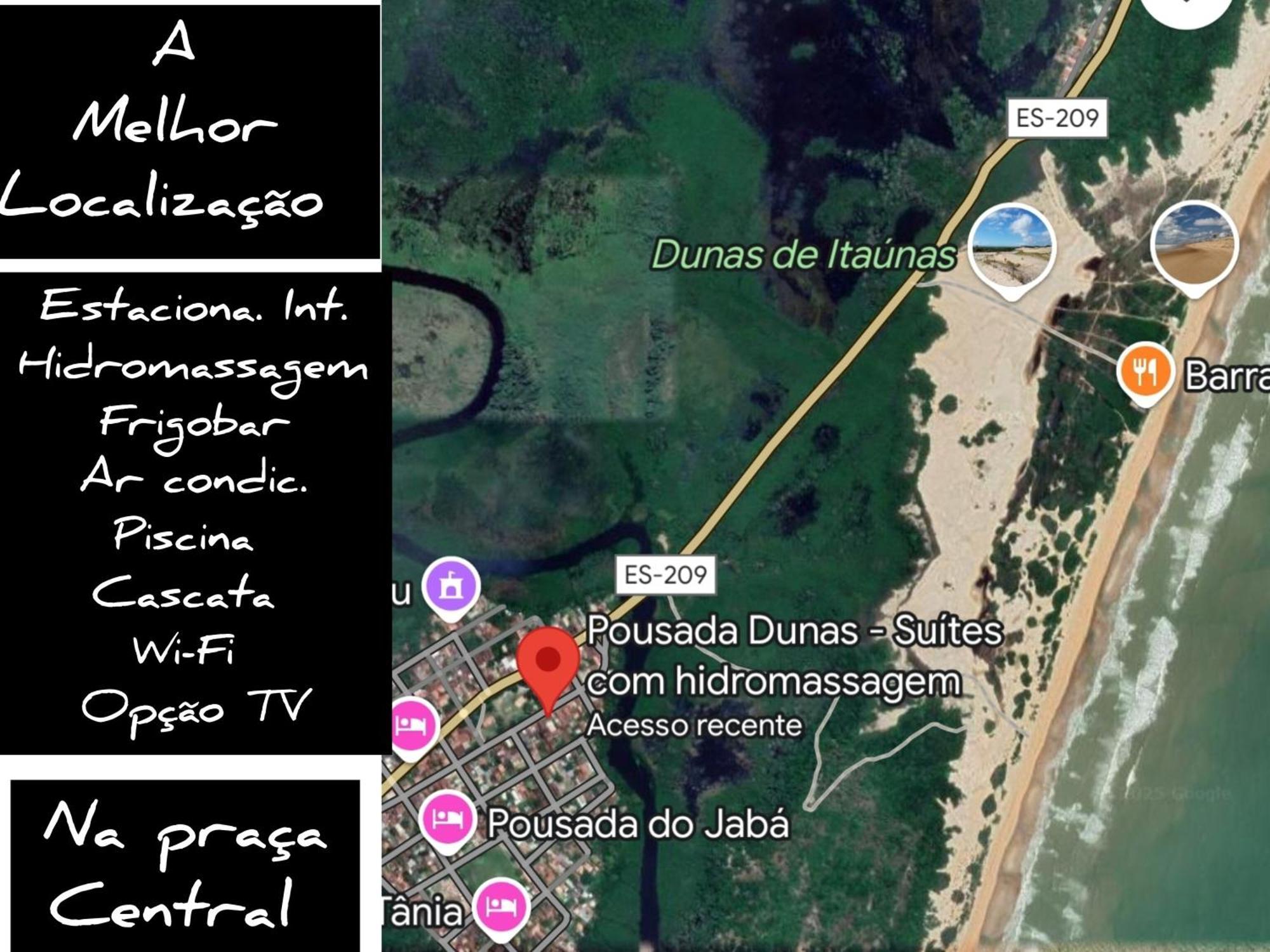 Pousada Dunas - Suites Com Hidromassagem No Coracao Da Vila Itaunas  Dış mekan fotoğraf
