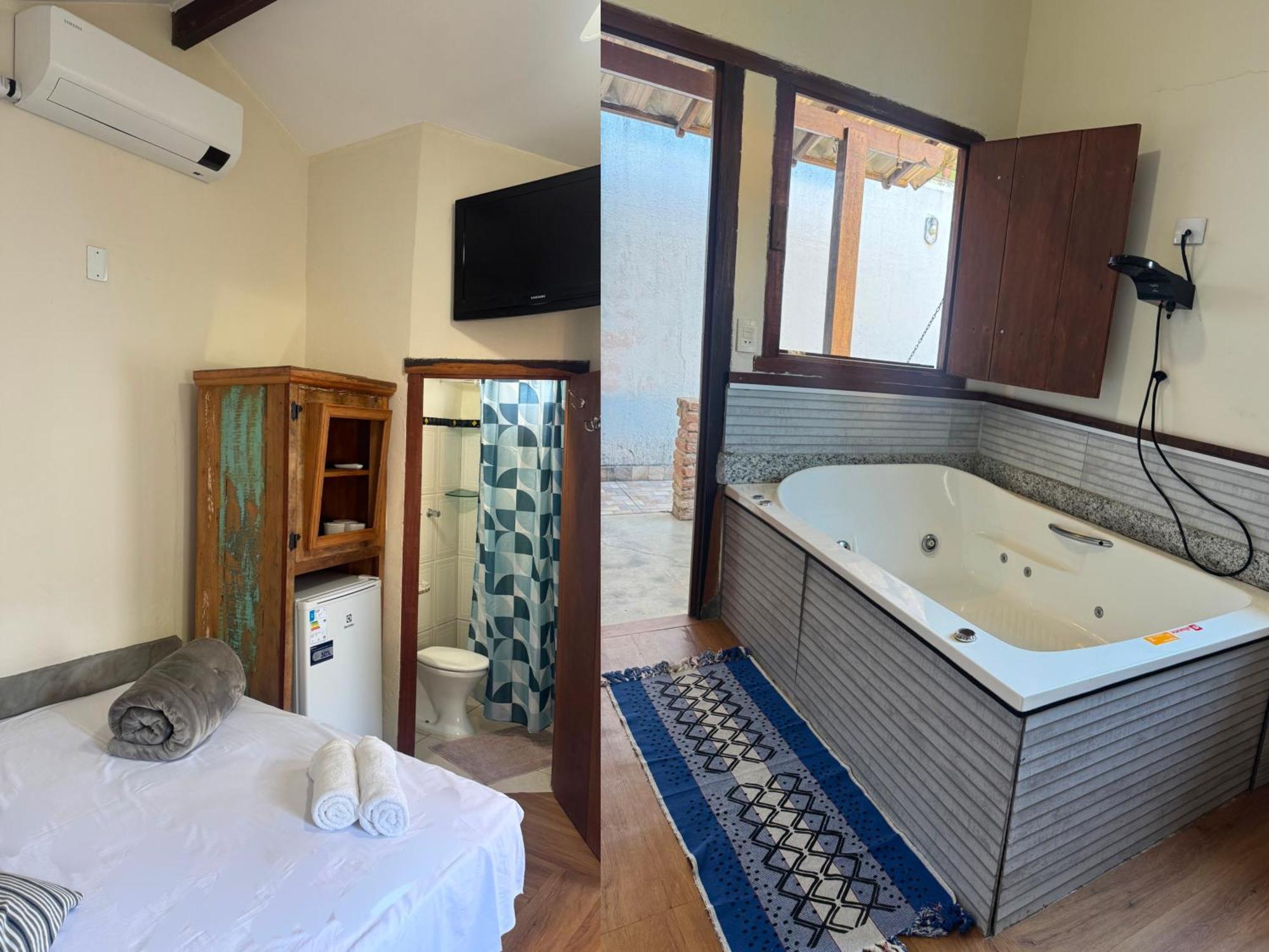 Pousada Dunas - Suites Com Hidromassagem No Coracao Da Vila Itaunas  Dış mekan fotoğraf