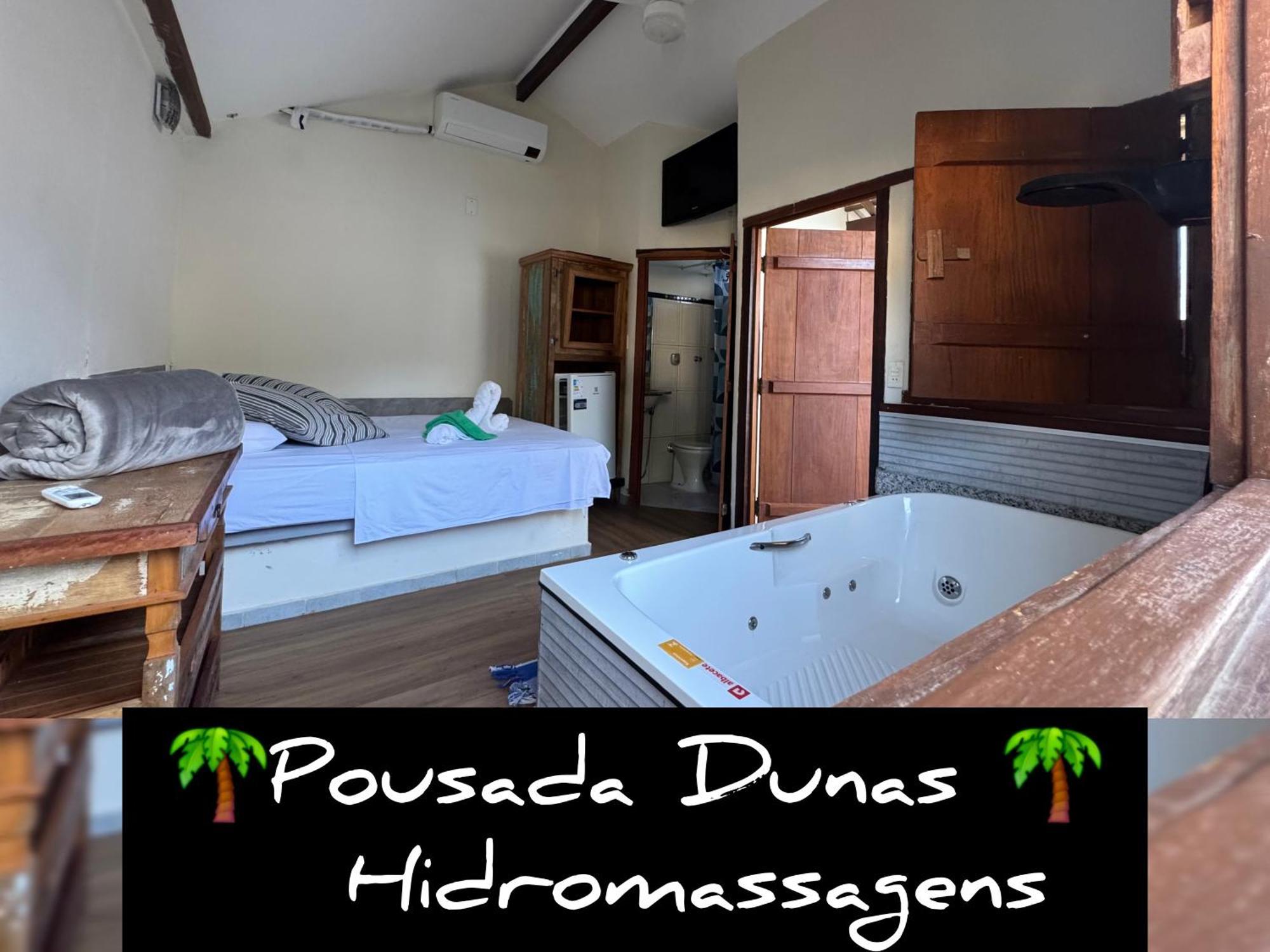 Pousada Dunas - Suites Com Hidromassagem No Coracao Da Vila Itaunas  Dış mekan fotoğraf